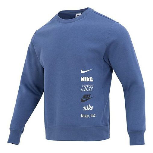 

Худи Nike Club+ BB Crew Hoodie DX0782-491, синий