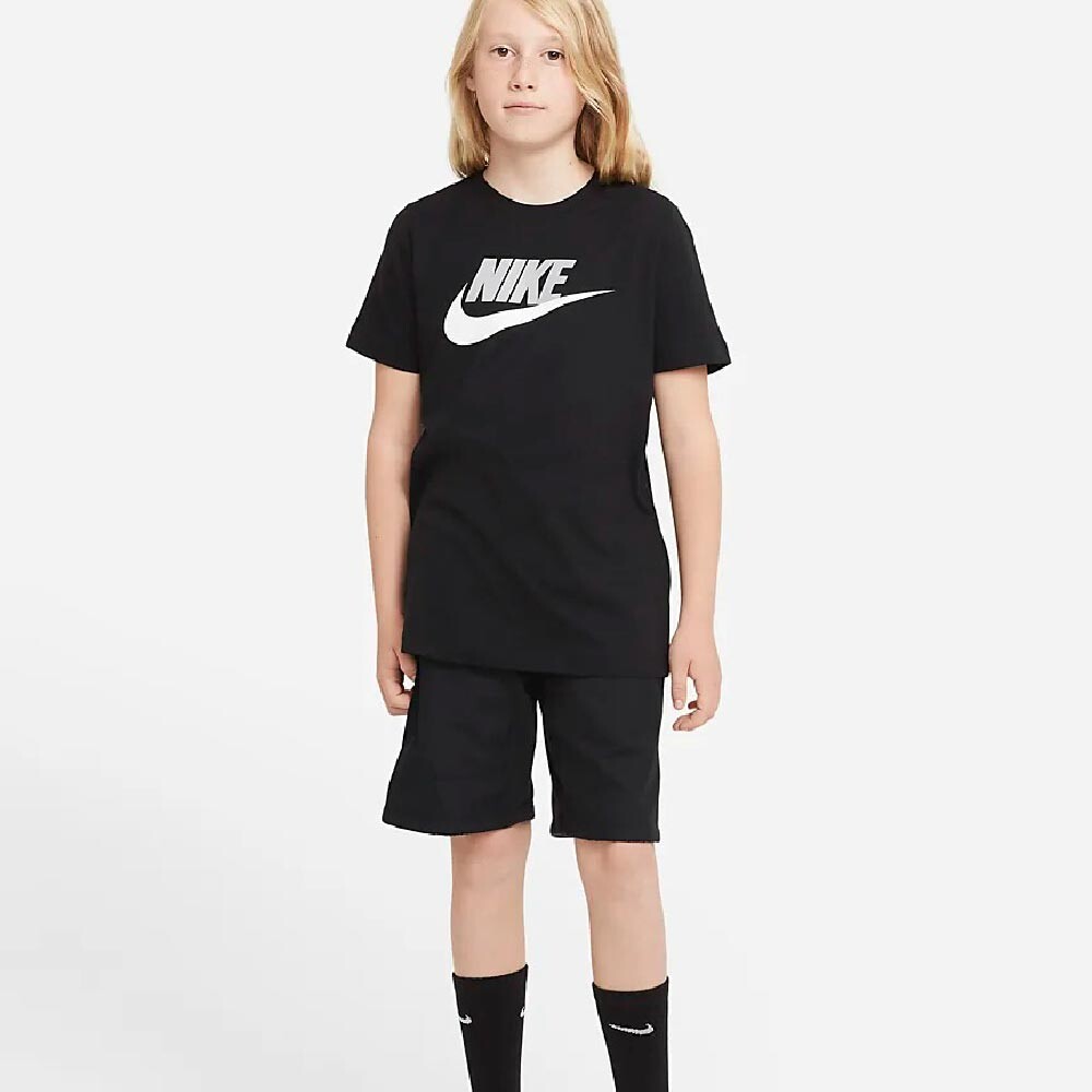 

Футболка Nike Sportswear Jr, белый/черный