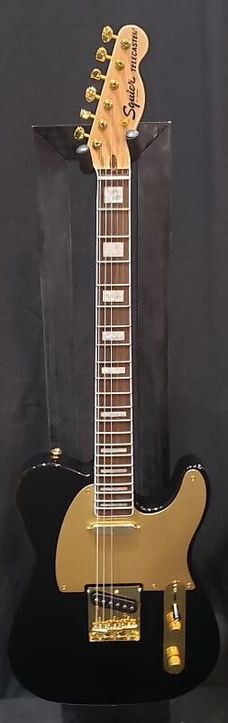 

Squier 40th Anniversary Gold Edition Telecaster 2022 - Present Black