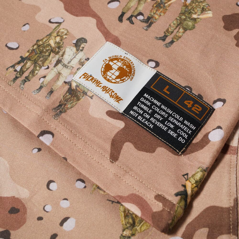 

Футболка f*cking Awesome Soldier Camo Tee, Коричневый