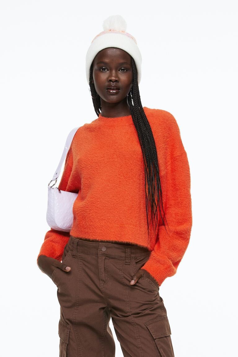 

Свитер H&M, апельсин