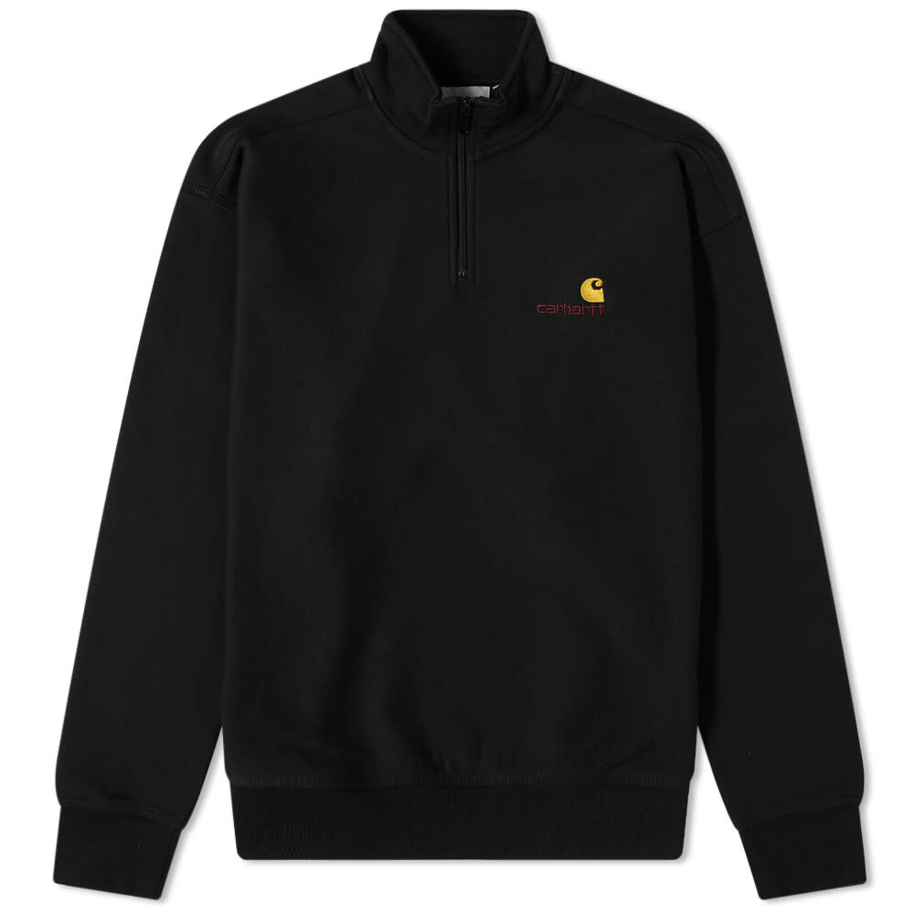 

Толстовка с американской надписью Half Zip Carhartt WIP