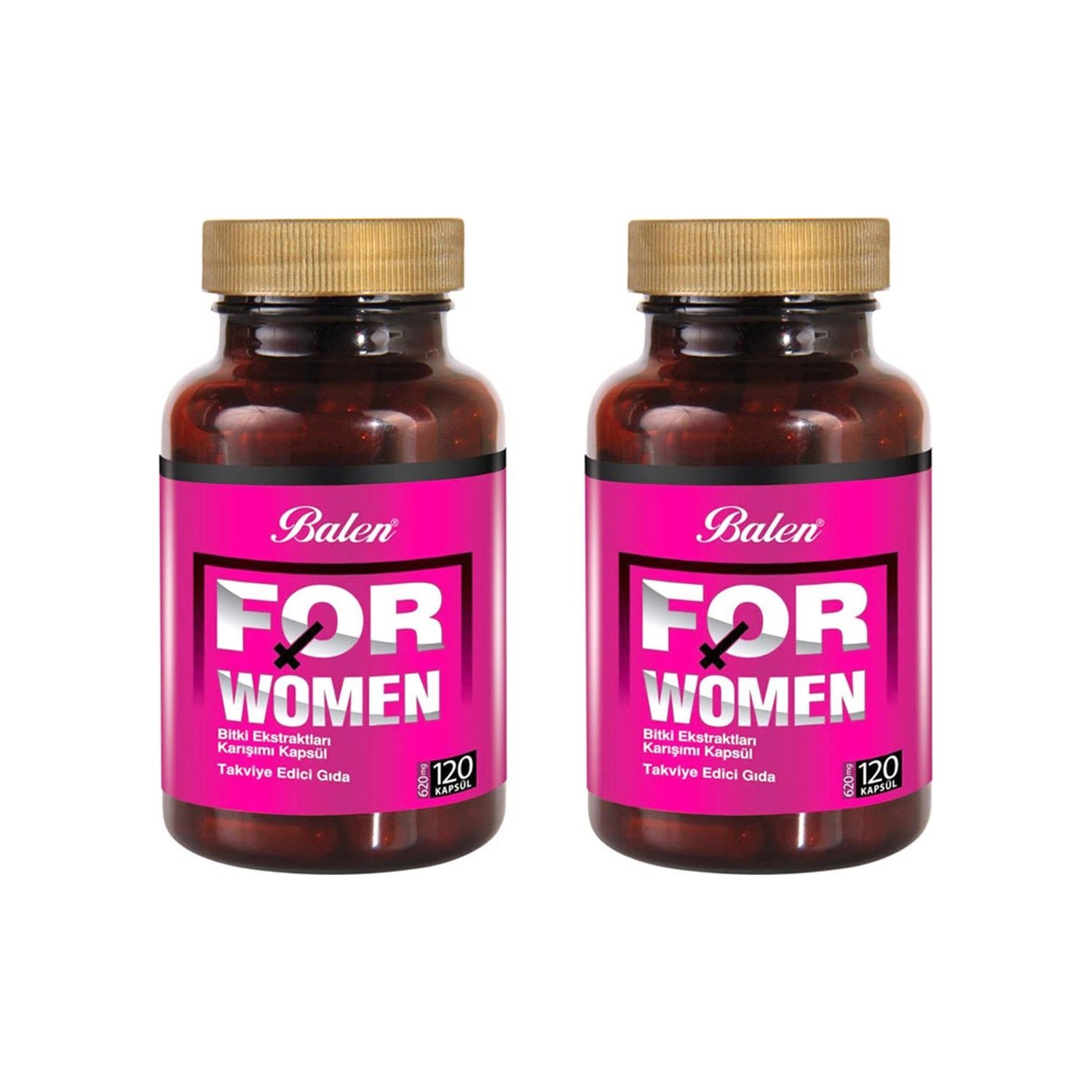 Активная добавка For Women Balen Herbal Mixture, 120 капсул, 620 мг, 2 штуки carlson women s iron restore 28 mg iron b vitamins 180 capsules