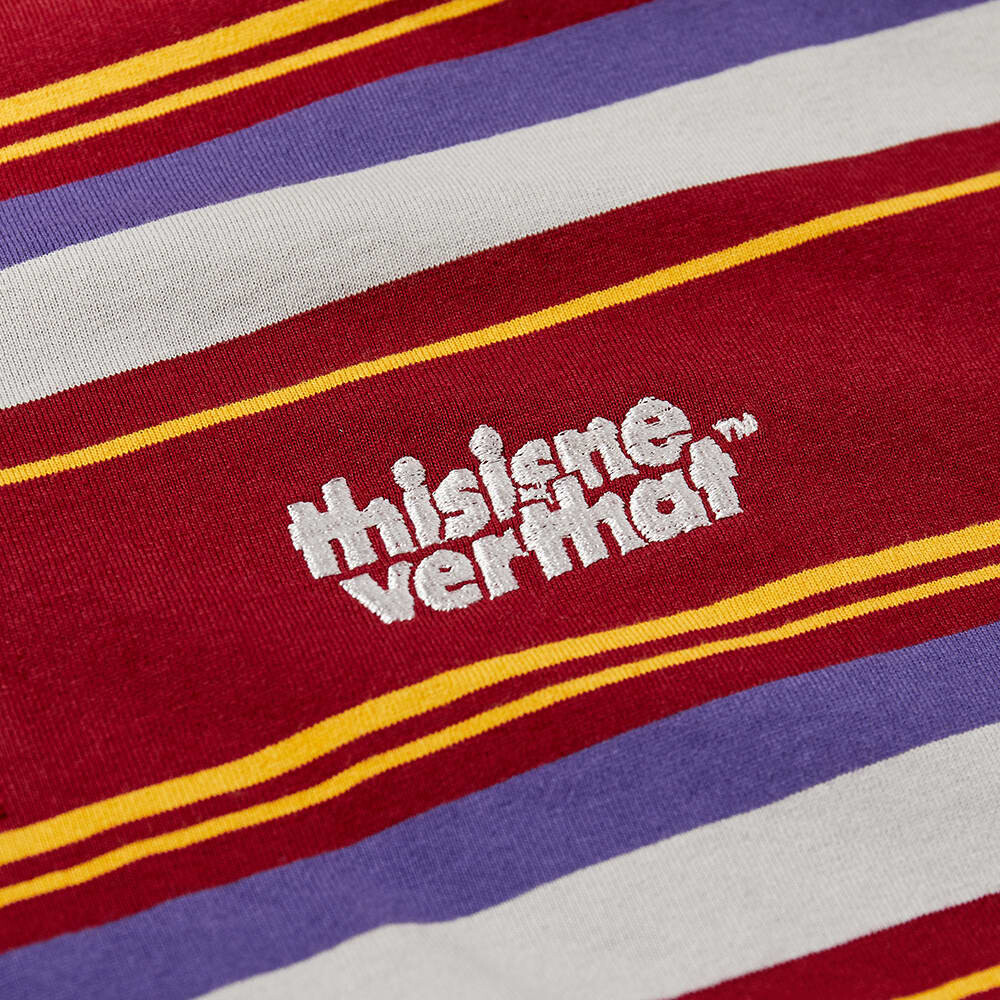 

Футболка thisisneverthat Striped Rugby Shirt