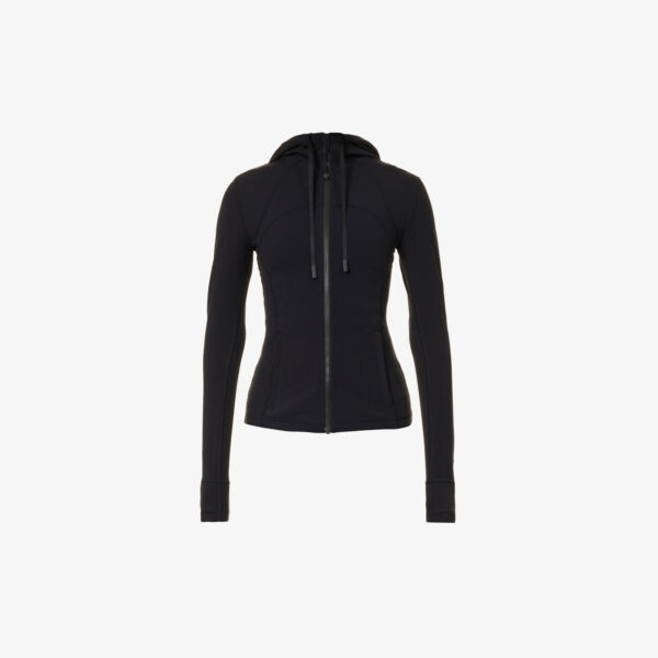 

Куртка define из эластичного джерси с высоким воротником Lululemon, черный