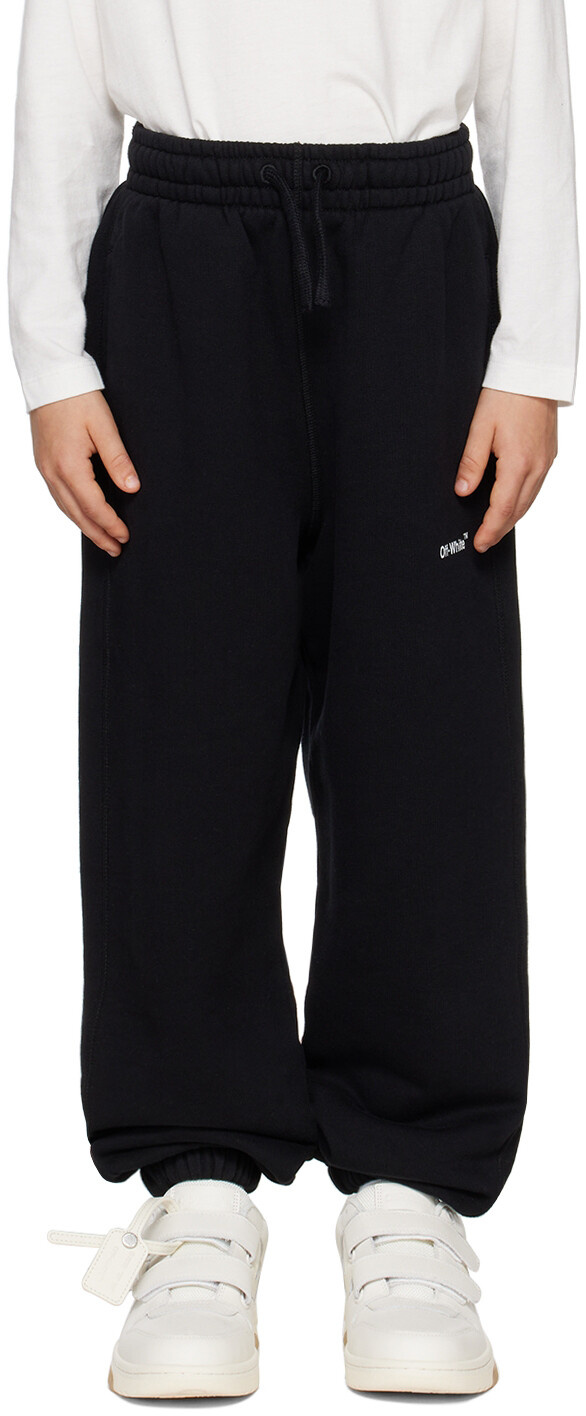 

Детские черные брюки Arrow Lounge Off-White, Черный
