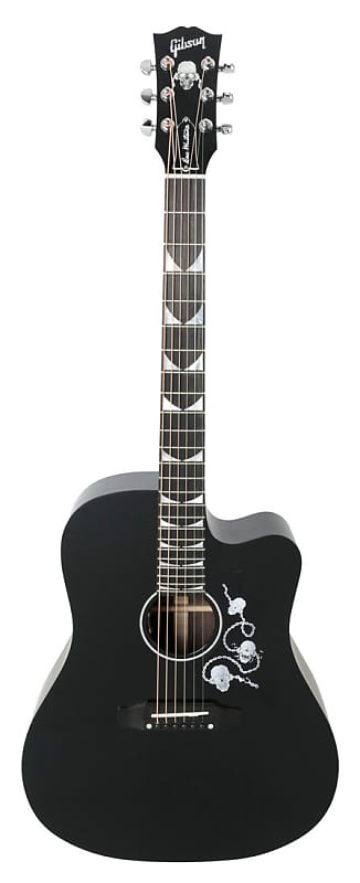 Gibson - Dave Mustaine Signature - автор песен, акустическая гитара - черное дерево - x2030 Gibson - Dave Mustaine Signature - Songwriter Guitar -