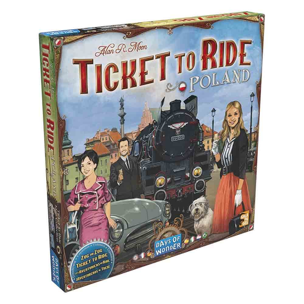Дополнение для настольной игры Days of Wonder: Ticket To Ride Poland дополнение для настольной игры hobby world ticket to ride америка 1910
