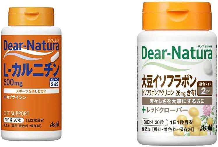 

Пищевая добавка Dear Natura L-Carnitine & Soy Isoflavone with Red Clover, 2 упаковки, 90/30 таблеток