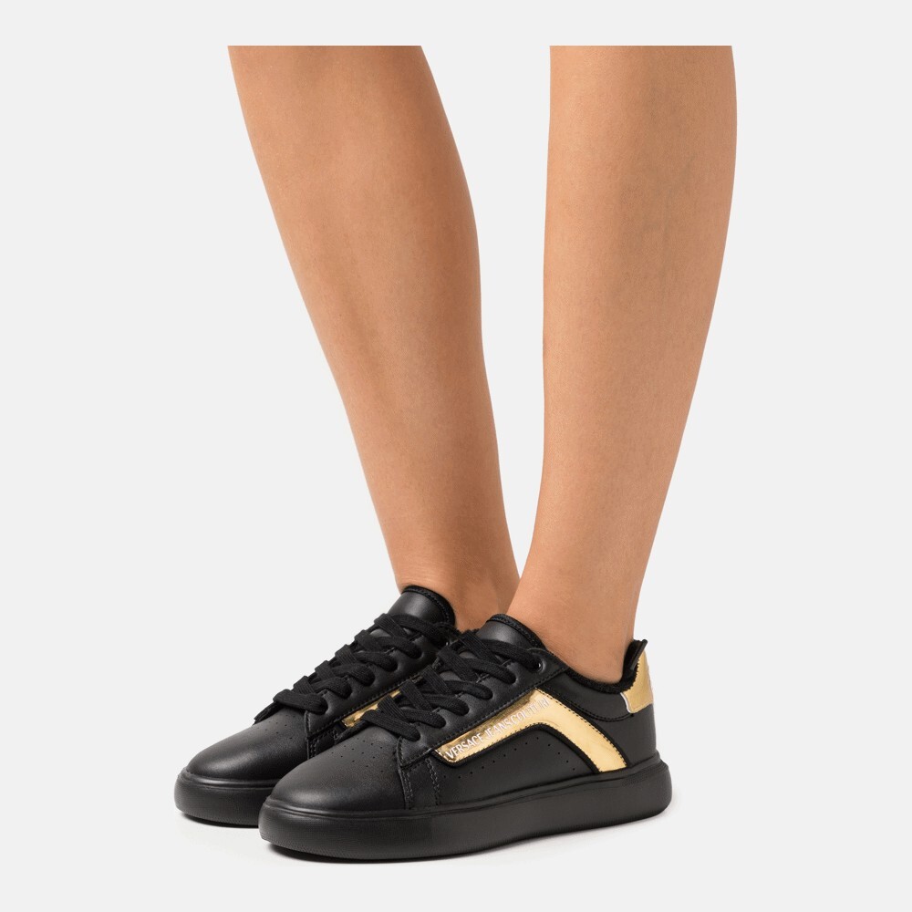 

Кроссовки Versace Jeans Couture Zapatillas, black/gold