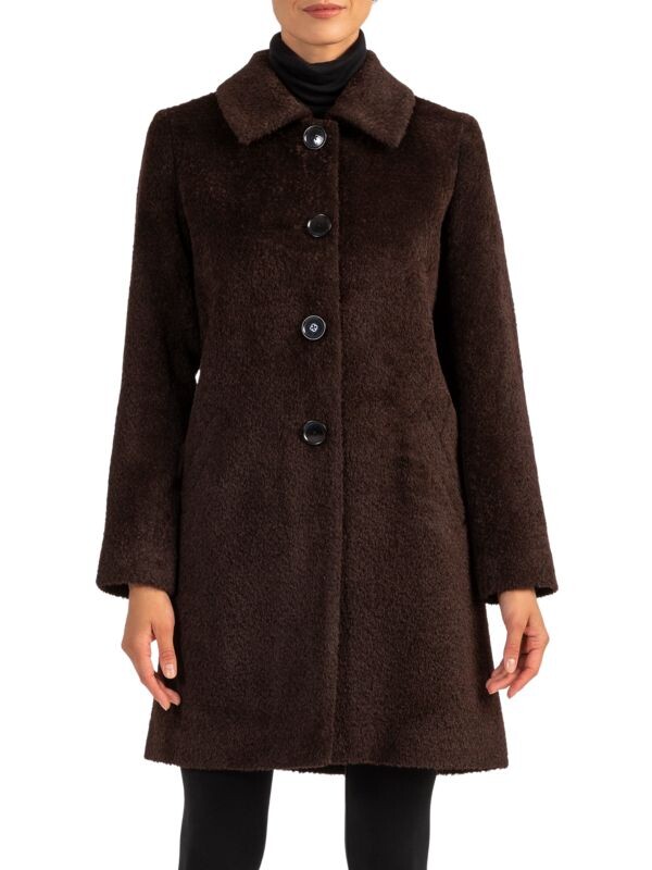 

Пальто Sofia Cashmere из смесовой шерсти из букле, коричневый