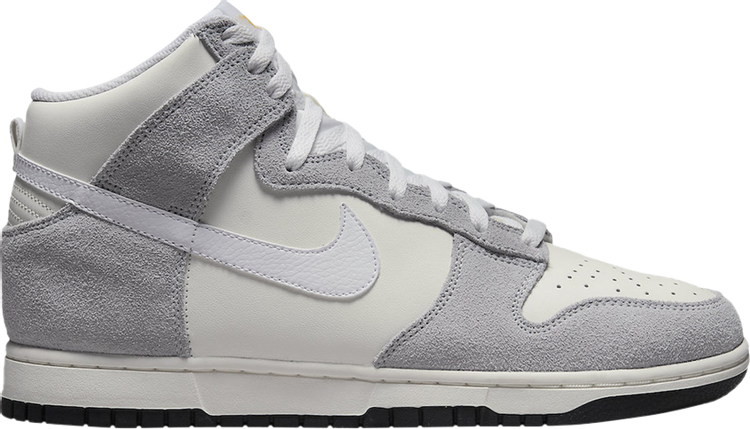 Кроссовки Nike Dunk High 'Pure Platinum Sail', белый - фото