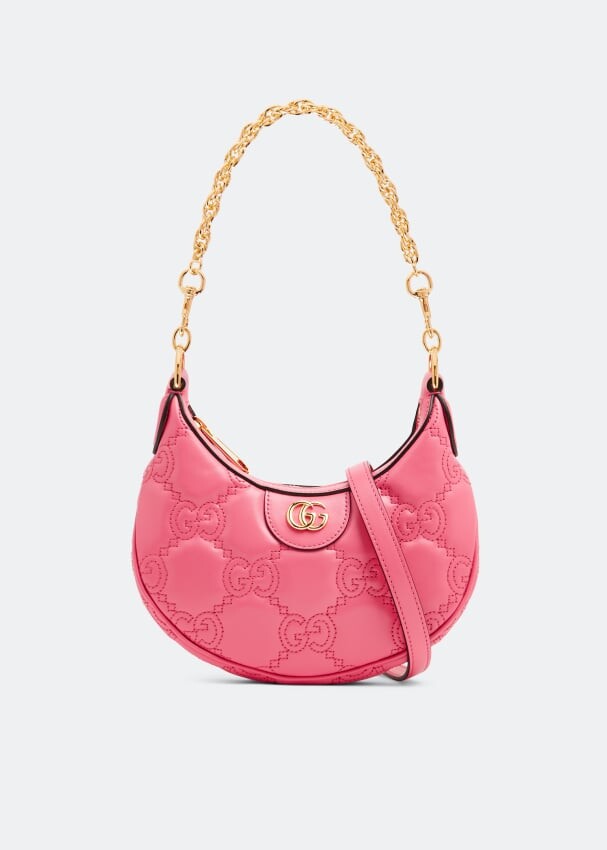 

Сумка GUCCI GG Matelassé mini bag, розовый
