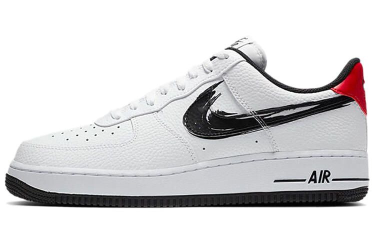 

Nike Air Force 1 Low Brushstroke Белый Черный
