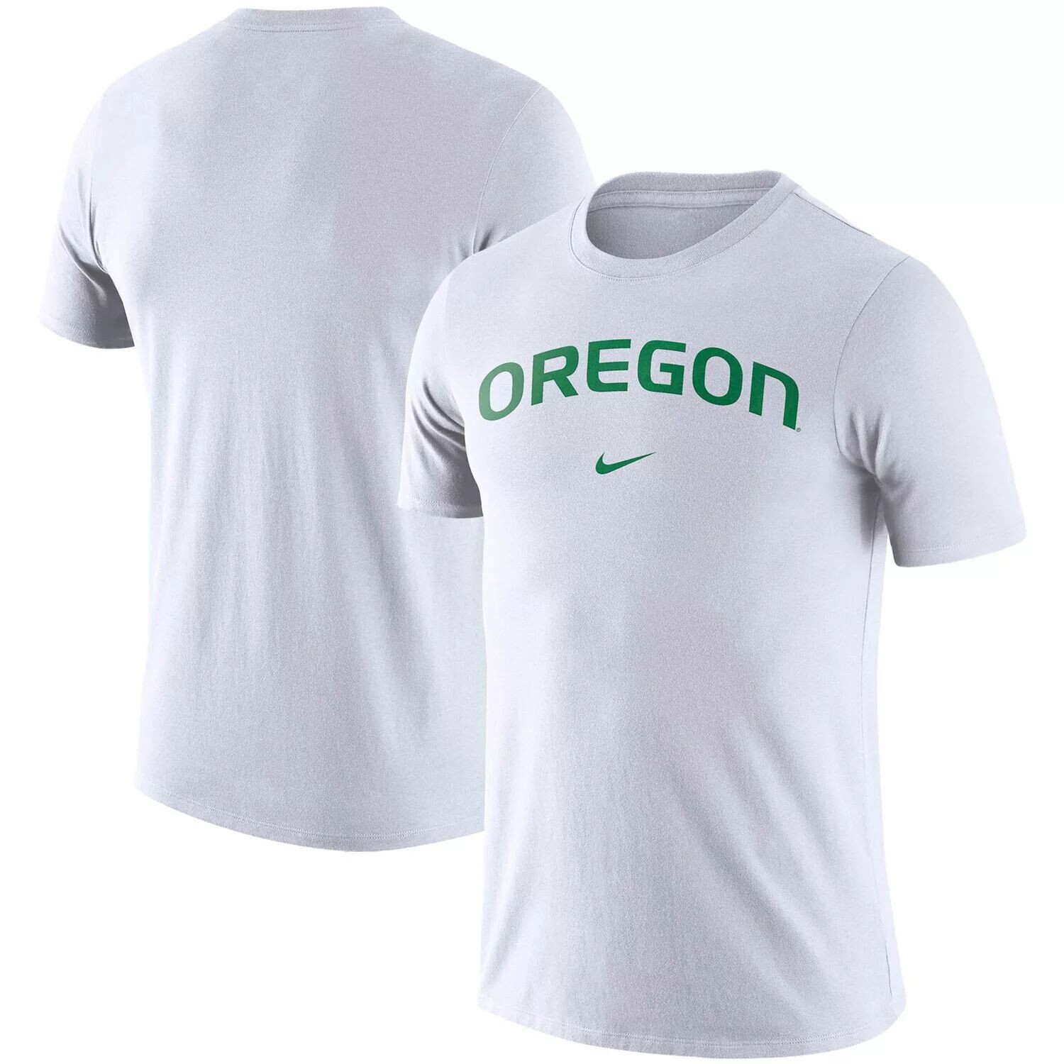 

Мужская белая футболка с надписью Oregon Ducks Essential Nike