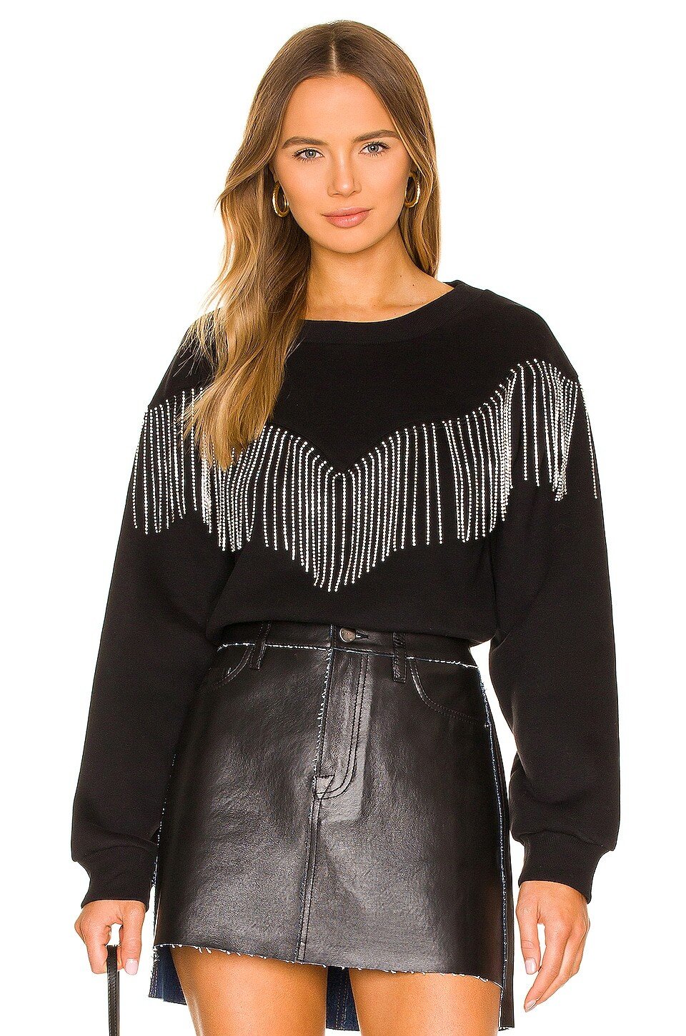 

Толстовка ALLSAINTS Tassel Jaine, черный