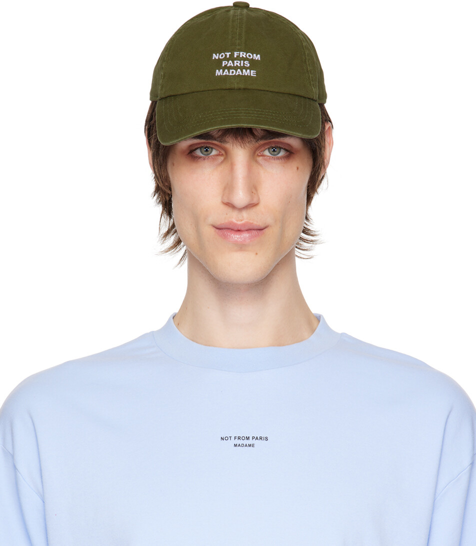 

Кепка цвета хаки 'La Casquette Slogan' Drole De Monsieur