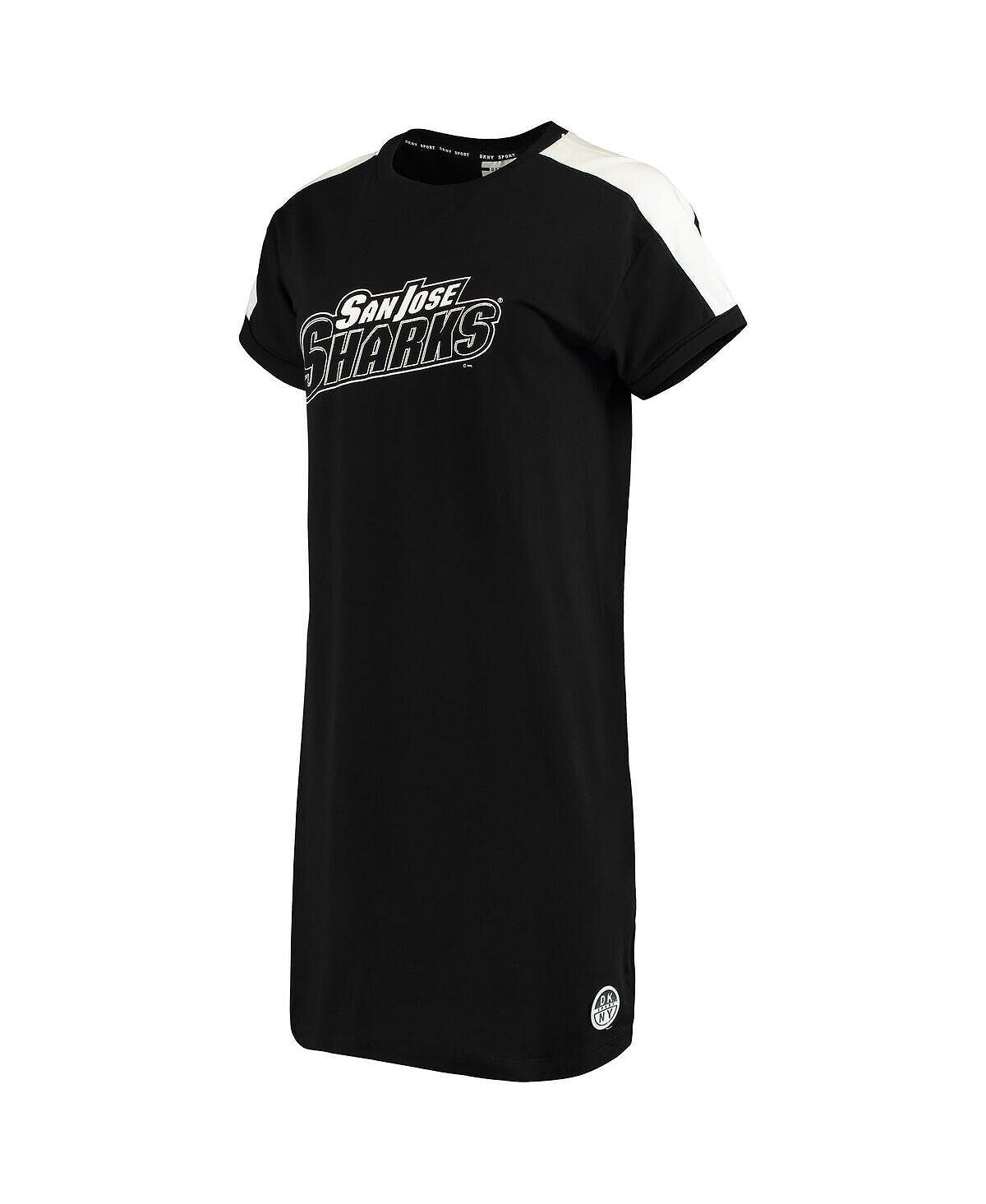 

Черное женское платье-кроссовки San Jose Sharks Robin DKNY, черный