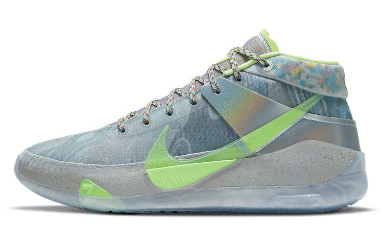 

Баскетбольные кроссовки унисекс Nike KD 13 Platinum Tint/Barely Volt