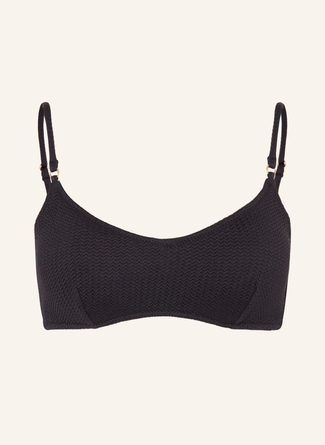 

Топ бикини SEAFOLLY Bralette SEA DIVE, черный