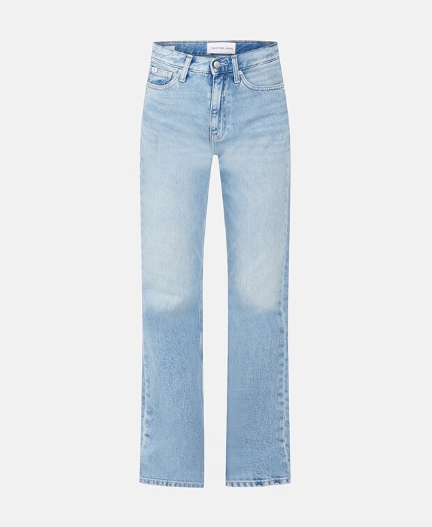 

Джинсы с вырезом Calvin Klein Jeans, светло-синий