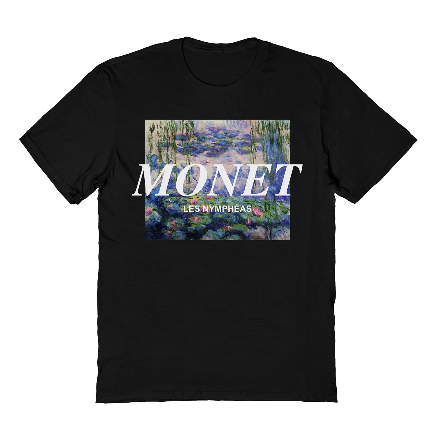 Мужская футболка Monet Monet Water Lilies Licensed Character