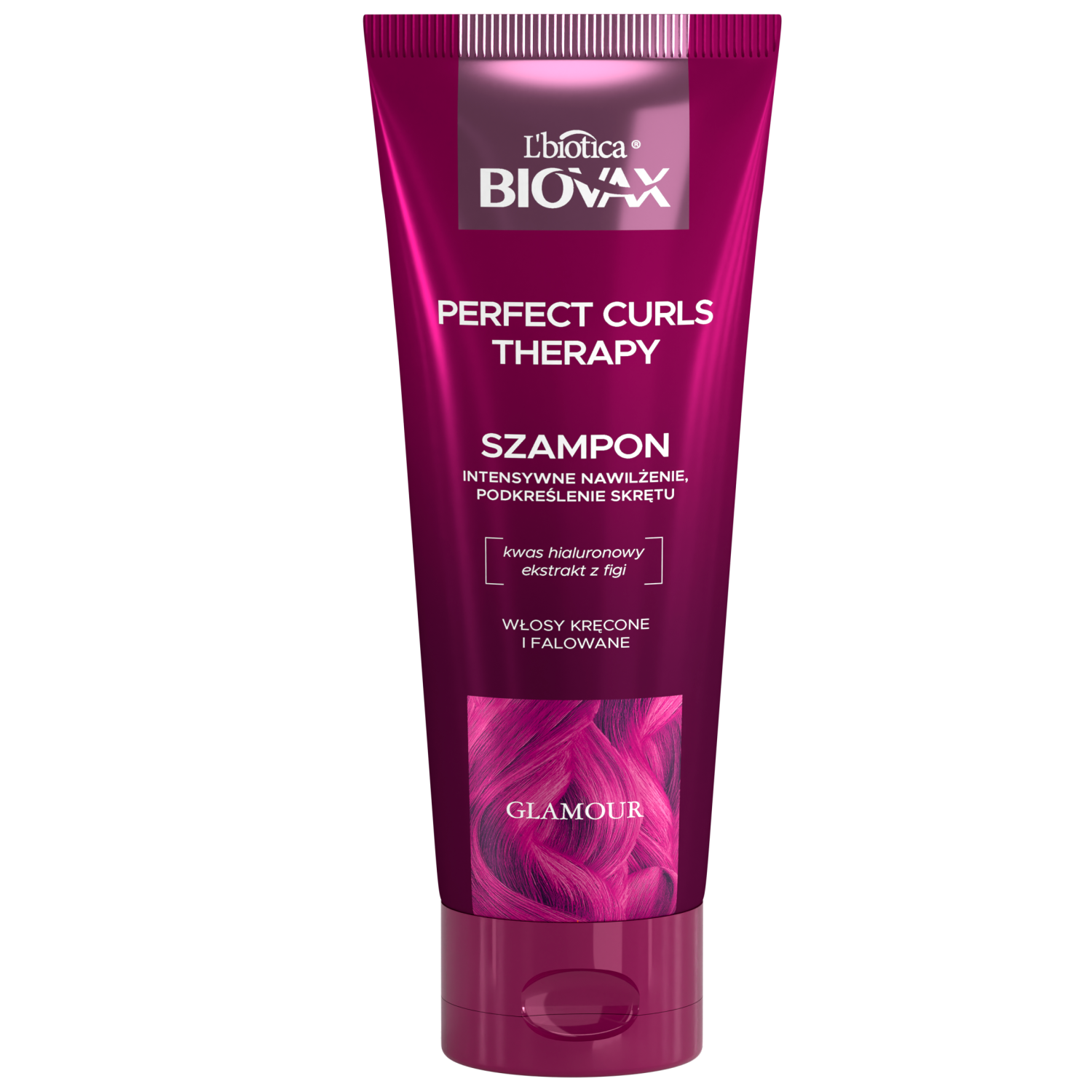 Увлажняющий шампунь для вьющихся волос Biovax Glamour Perfect Curls Therapy, 200 мл