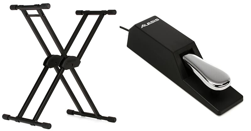

Комплект стойки Roland KS-20X X-Style с двойной распоркой и универсальной педалью сустейна Alesis SP-2 Roland + Alesis KS-20X=1 ASP2=1