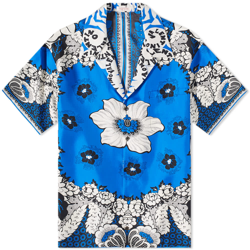 

Рубашка Valentino Flower Bandana Vacation Shirt