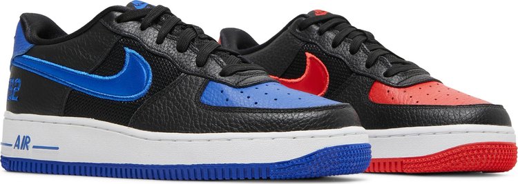 Nike Air Force 1 LV8 GS 'Black Chile Racer Blue