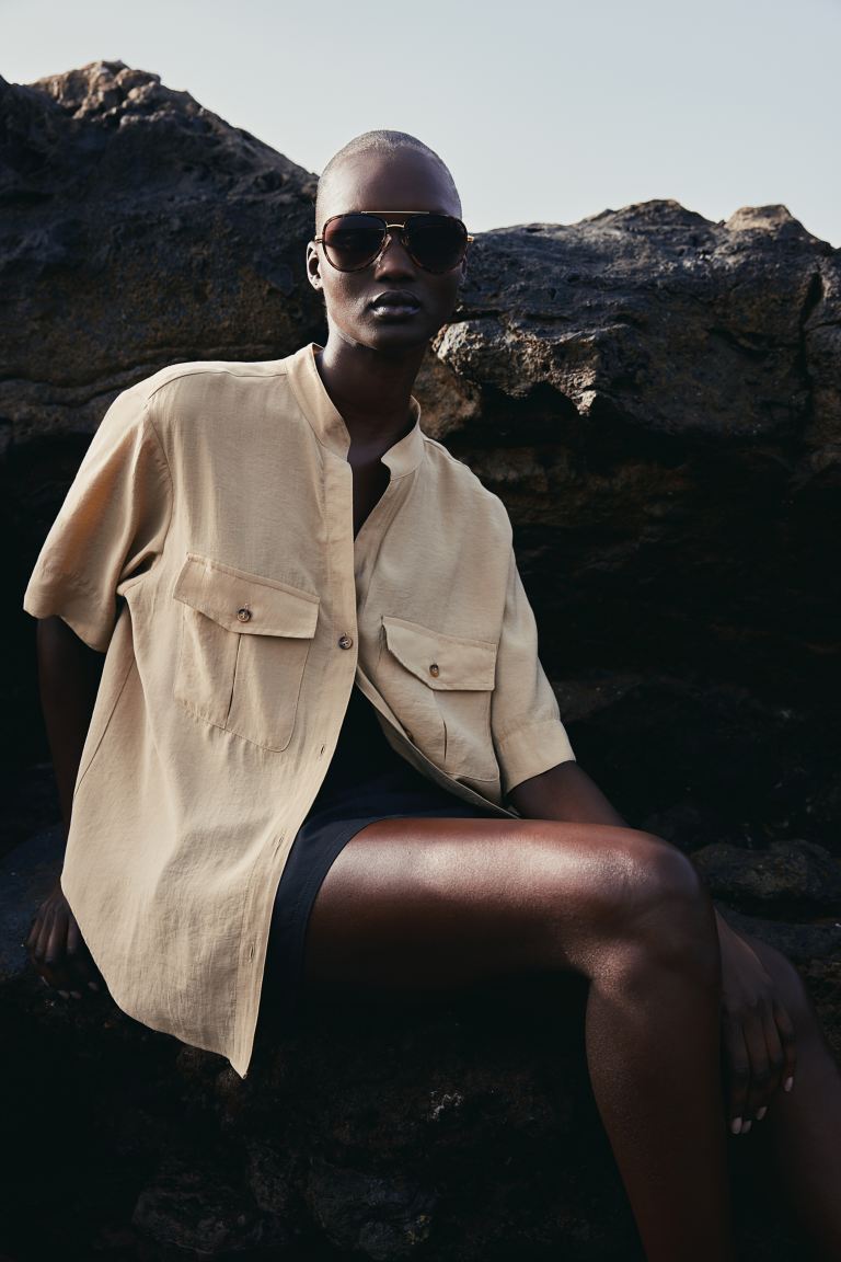 Солнцезащитные Очки H&M, коричневый цена и фото