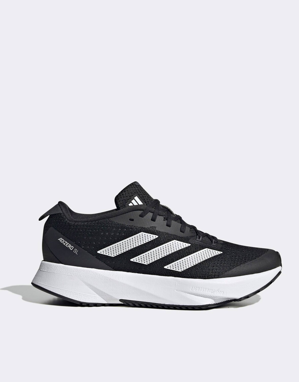 

Черно-белые кроссовки Adidas Running Adizero SL