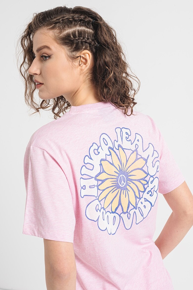 

Boss, футболка Vintage Tee Hugo, желтый