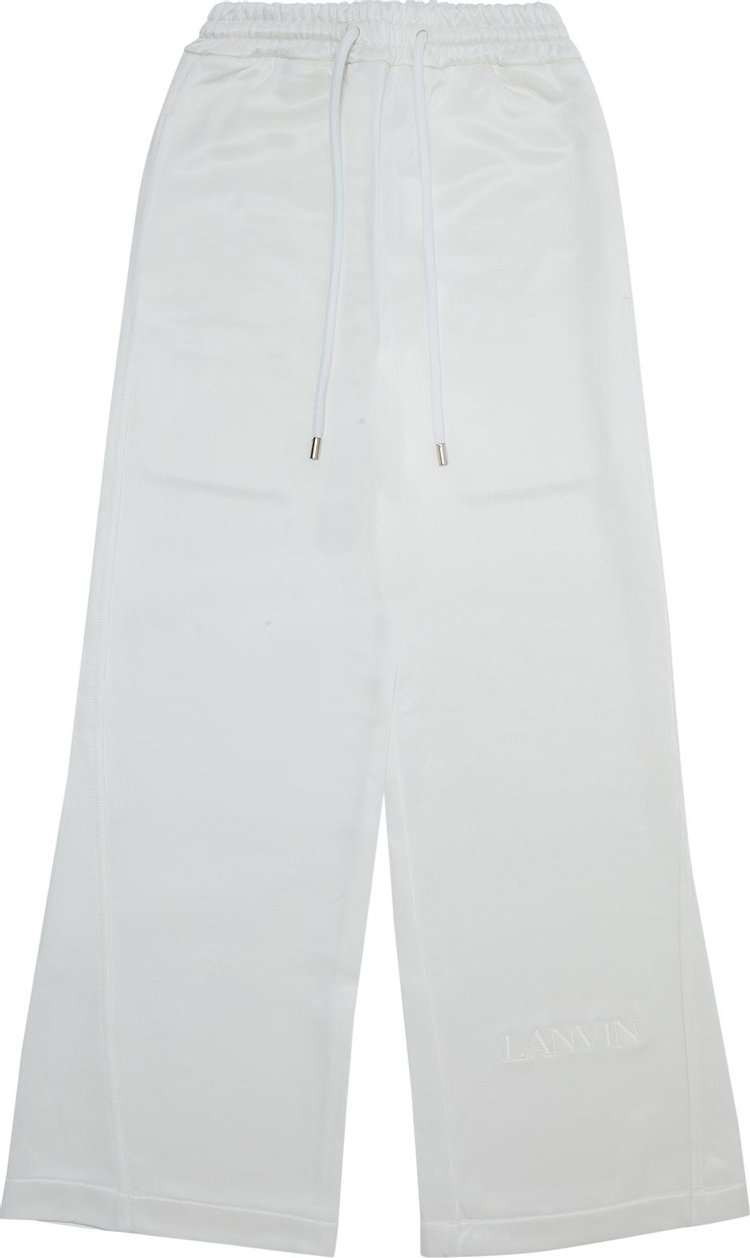 Брюки Lanvin Straight Leg Pant 'Optic White', белый - фото