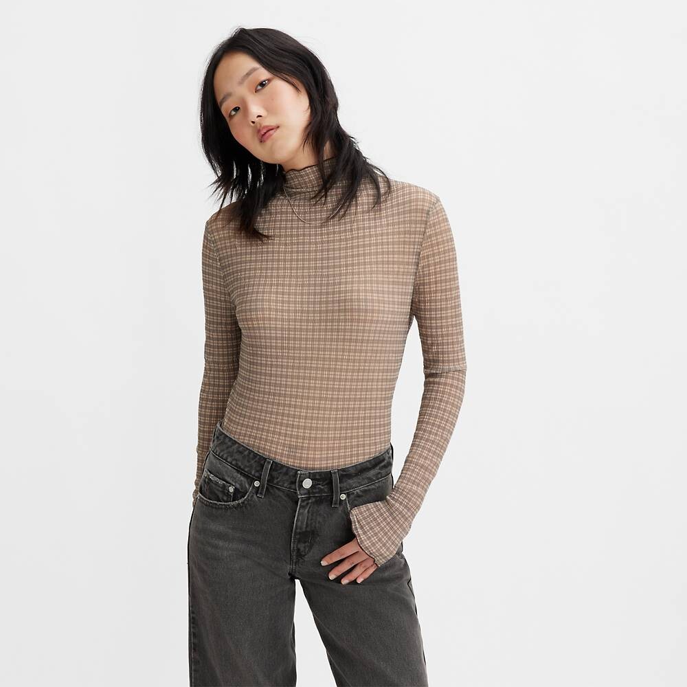

Топ Levi's, коричневый