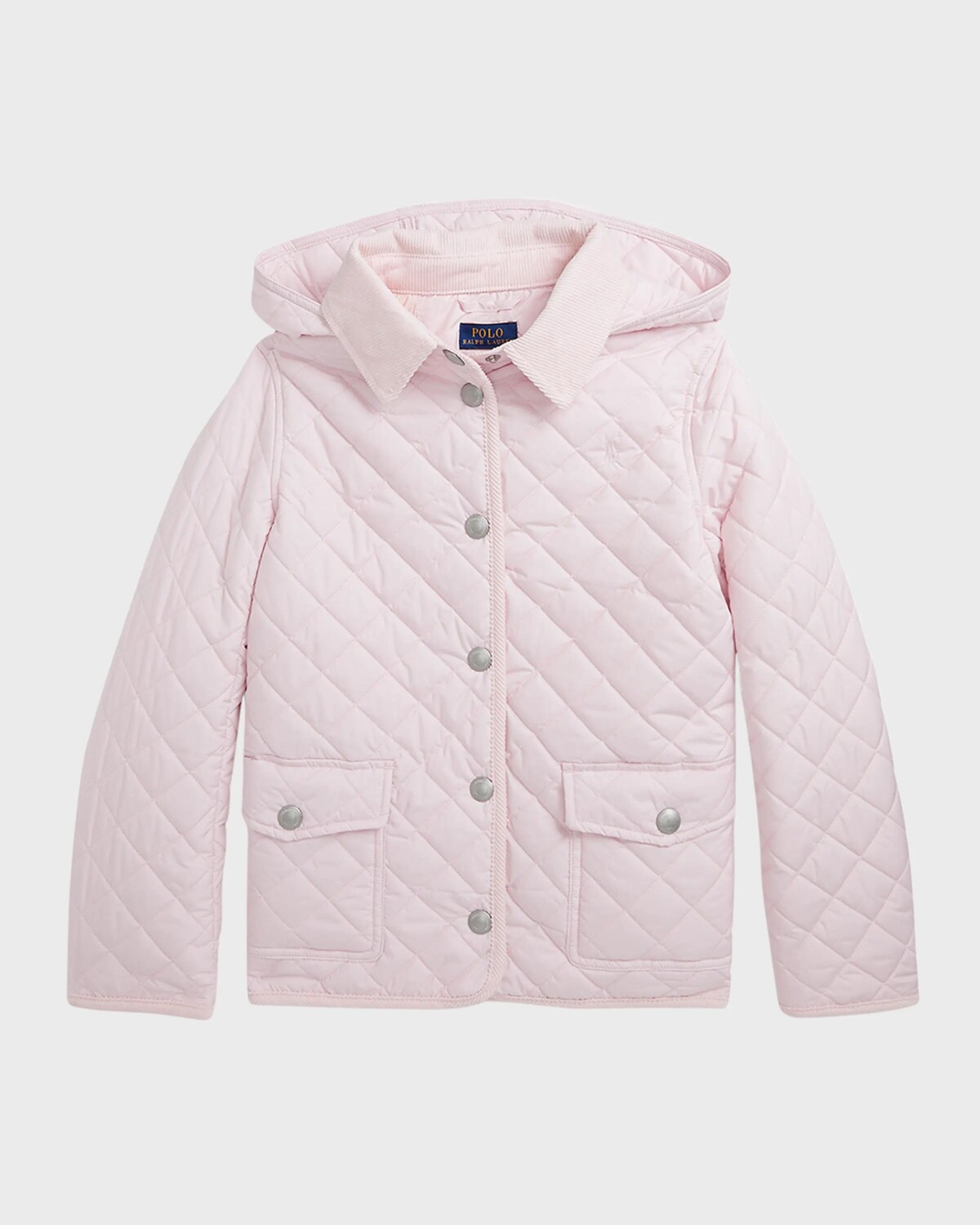 

Стеганая куртка с воротником Audrey для девочек, размер 2–6X Ralph Lauren Childrenswear, цвет Hint Of Pink
