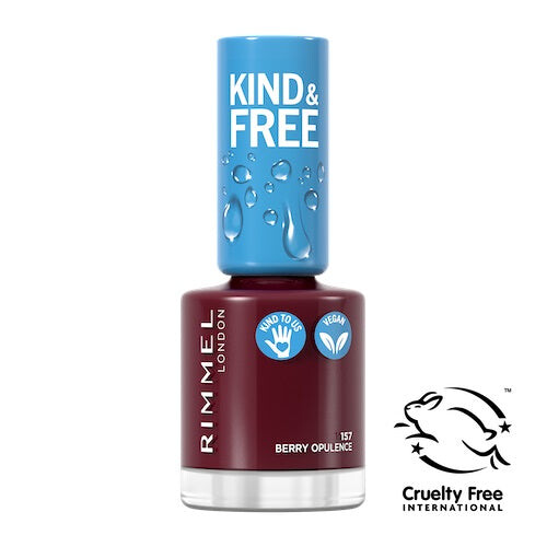 

Rimmel Веганский лак для ногтей Kind & Free 157 Berry Opulence 8мл