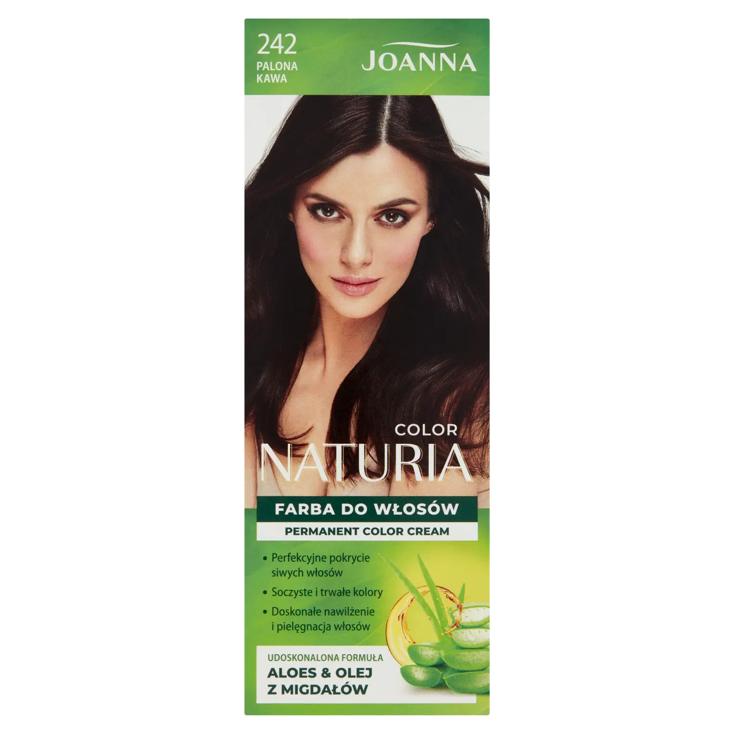 Joanna Naturia Color краска для волос 242 жареный кофе, 1 упаковка