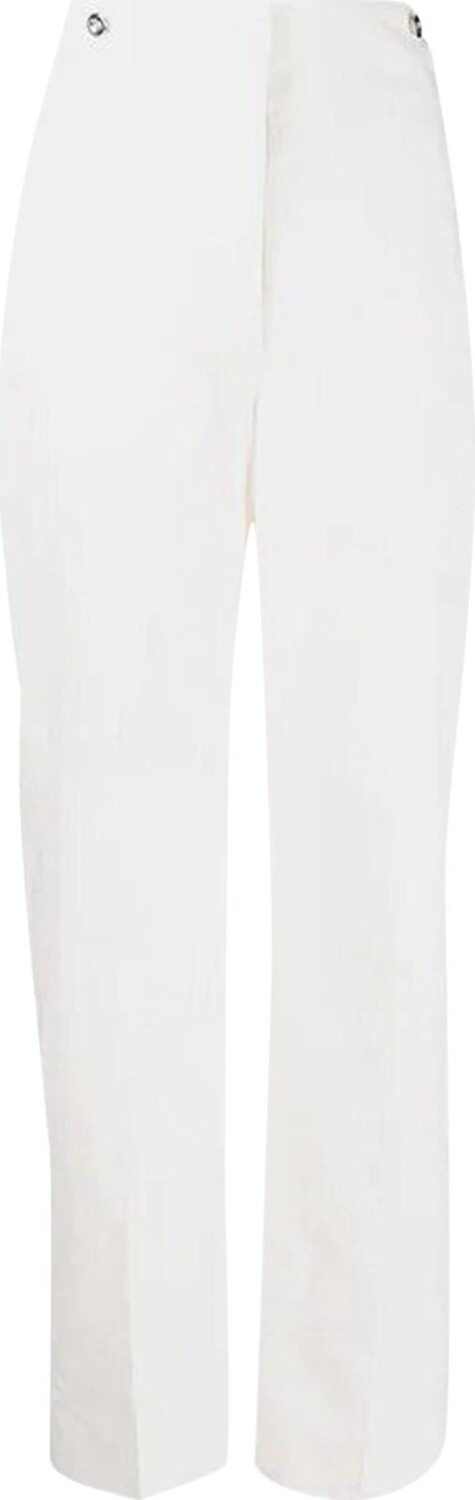 

Брюки Lemaire High Waisted Pants Chalk, белый