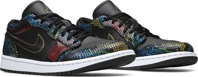 Wmns Air Jordan 1 Low Multi Snakeskin CDEK.Shopping