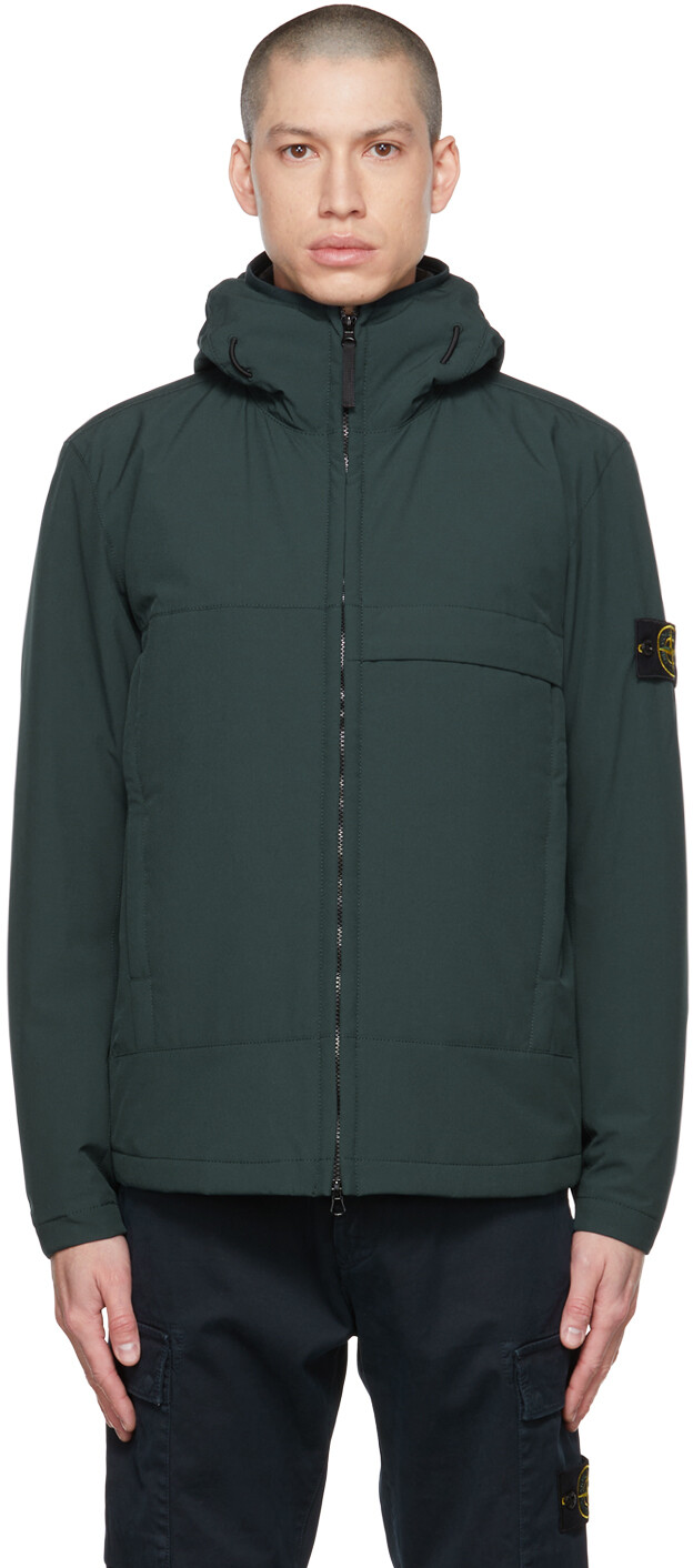 

Зеленая куртка Soft Shell Stone Island