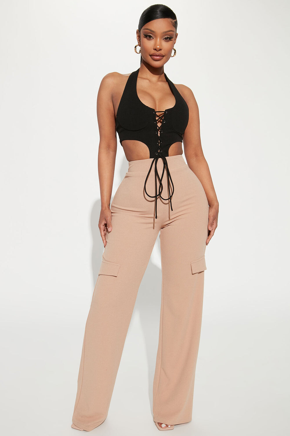 

Брюки карго Fashion Nova VJ7925, черный