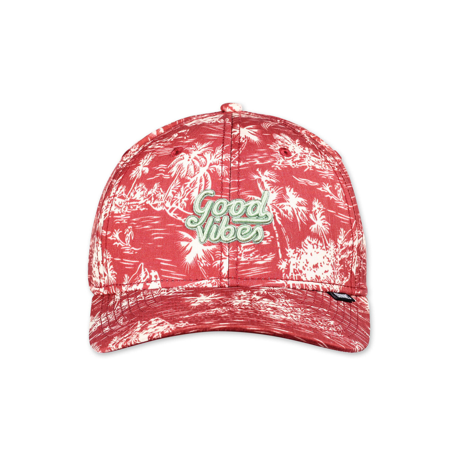 

Кепка Djinns 6 Panel Snapback 6 Panel TrueFit 2.0 Good Aloha, темно-красный