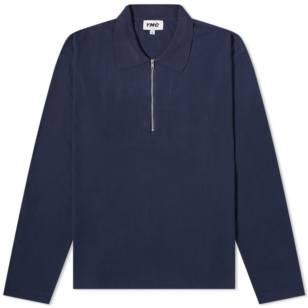 

Толстовка YMC Frat Quarterzip Sweat