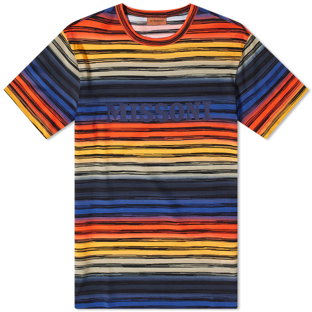 

Футболка Missoni Knit Logo Tee, Черный