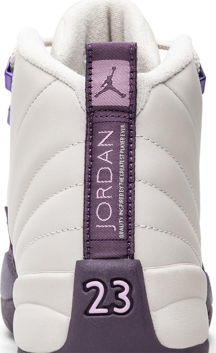 Air jordan 12 gs pro sales purple