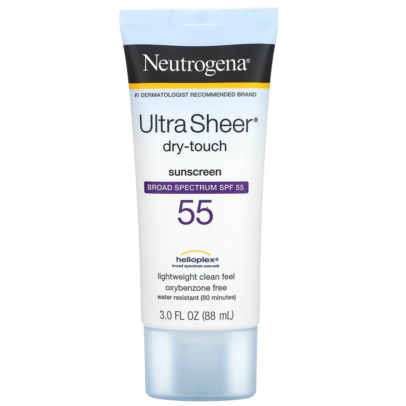 Neutrogena, Ultra Sheer Dry Touch, солнцезащитное средство, SPF 55, 88 мл (3 жидк. Унции) neutrogena dry touch sunlock spf 30 3 oz 88 ml