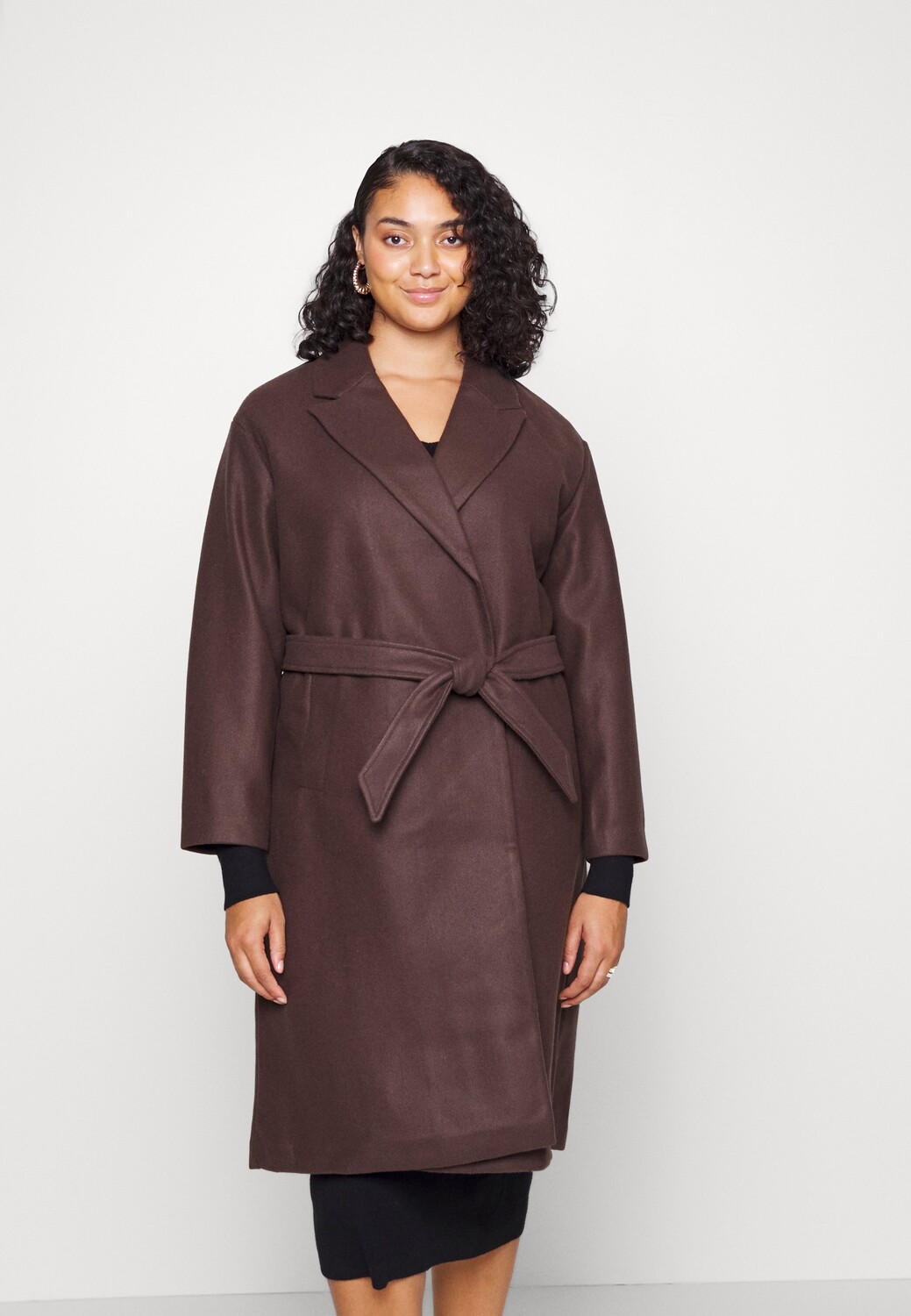 

Пальто классическое Vero Moda Curve, кофеный, Коричневый