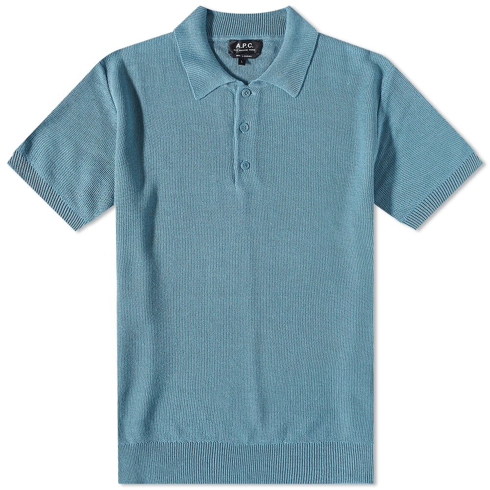 

Футболка A.P.C. Fred Knit Polo