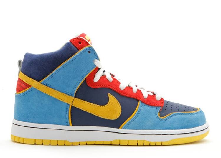 

Кроссовки Nike DUNK HIGH PRO SB 'MR. PACMAN', синий